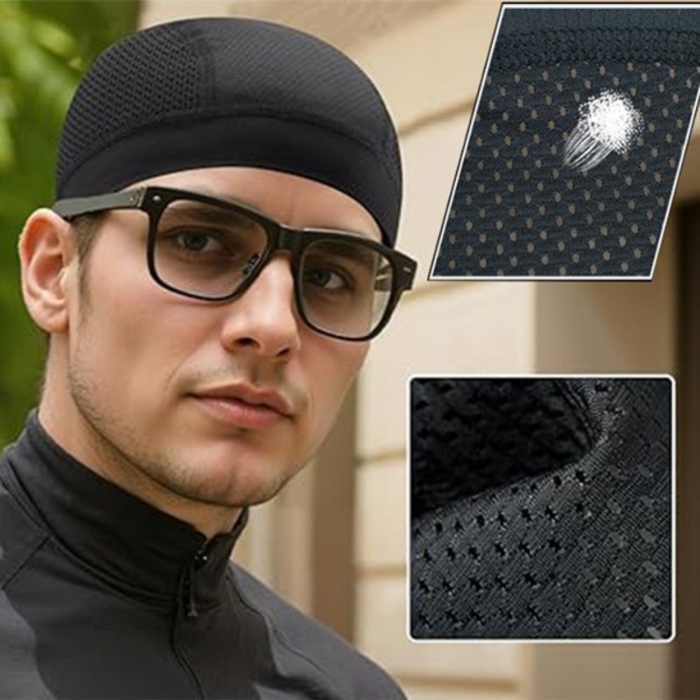 Skull Cap Helmet Liner - Berretto Estivo Sottile in Rete Traspirante