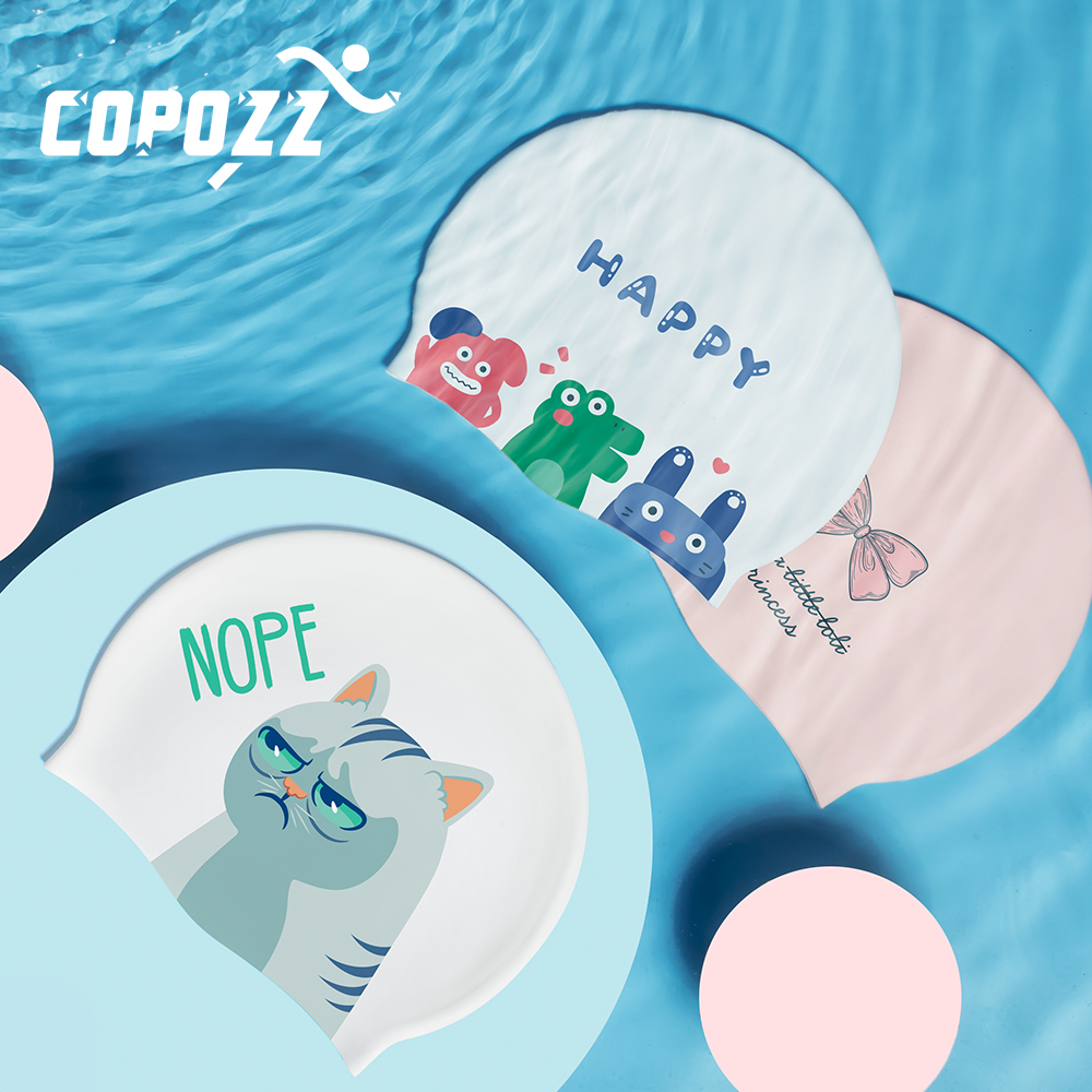 COPOZZ Cuffia da nuoto per spo - Swim Hat Silicone recensione e prezzo