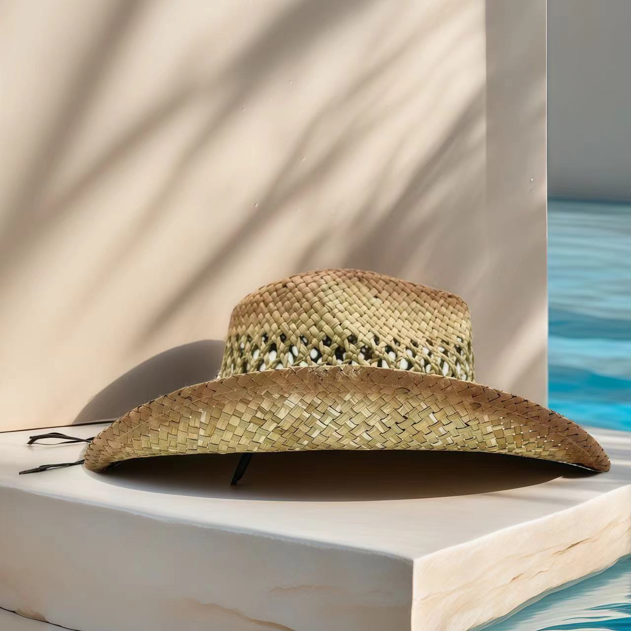 Cappello da Cowboy con Strass, - Cowboy Hat Straw recensione e prezzo