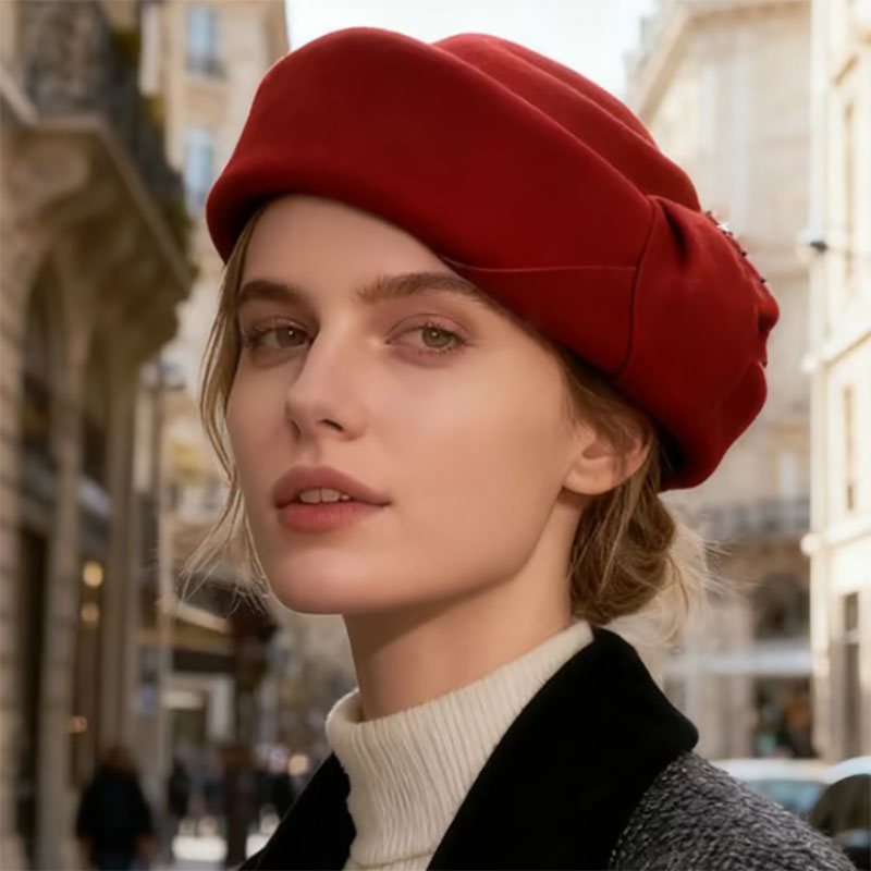 Nuovo classico berretto in fel - Beret French Wool recensione e prezzo