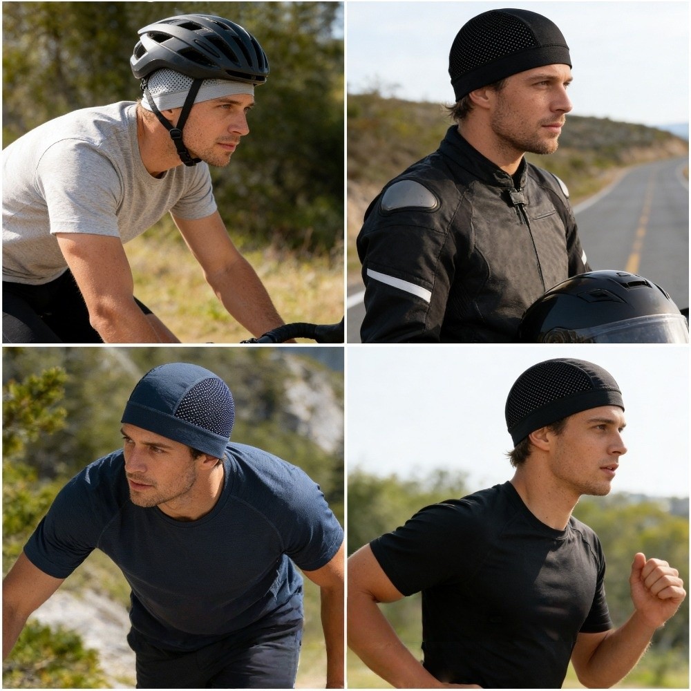 Berretto Estivo Sottile in Ret - Skull Cap Helmet Liner recensione e prezzo